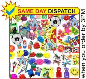 96 Boys Girls Party Bag Toys Pinata Fillers Party Favours 18 Free Tattoos