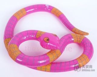 200cm Snake Inflatable Blow Up Beach Pool Amazing Toy Party Favors Random Color