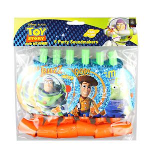 Authentic Disney Toy Story 3 Woody Buzz Birthday Party Supplies 6X Blowouts