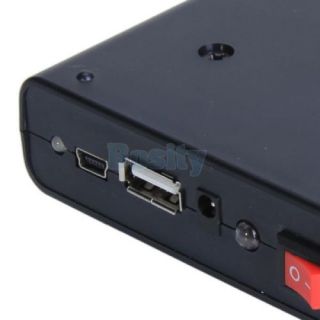 5V 1A Plastic Mobile Power Supply USB Battery Charger 18650 Box LED Flashlight