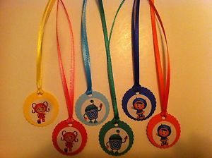 24 Team Umizoomi Birthday Party Favors Gift Tags Loot Bags Supply