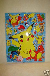 NIP Pokemon Pikachu Stickers Party Supplies Favors