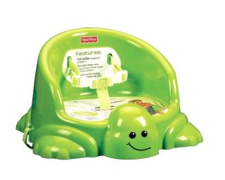 Fisher Price Green Table Time Turtle Booster Seat Toddler Chair
