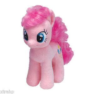 My Little Pony Pinkie Pie 8" Plush Beanie Baby Toy Doll Ty