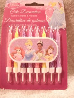 Disney Princess Cake Decoration with Candles