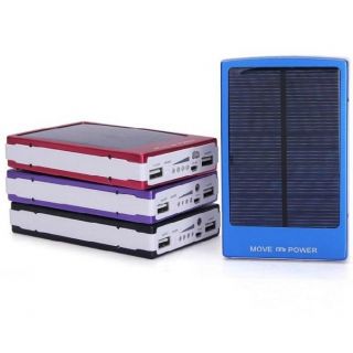 200000mAh Solar Power Bank Charger Battery External Backup Battery Galaxy iPhone
