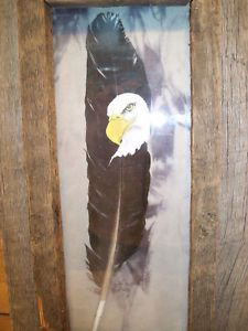 Eagle Feathers Tail Powwow Peyote Fan On PopScreen   181458991 Painted Eagle Feathers 