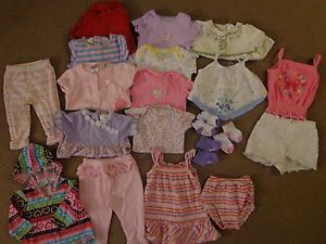 Lot Baby Girl Infant Winter Spring Clothes 6 9 Months Miniwear Koala Kids Carter