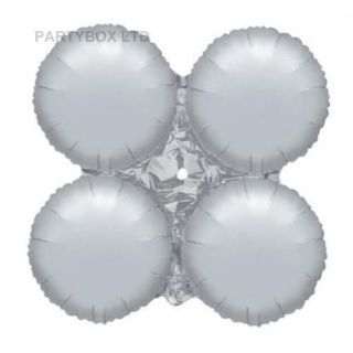 Magic Arch Metallic Silver Foil Balloon