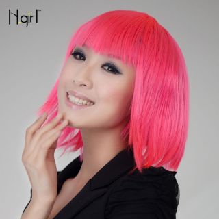 Brand New Women's Party Cosplay Short Straight Full Sexy Hair Wig HG01