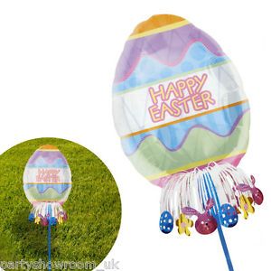 51" Inflatable Happy Easter Egg Party Lawn Garden Yard Sign Decoration