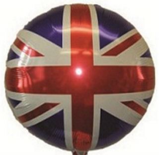 British Union Jack Flag Helium Foil Balloon