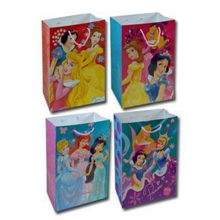 12 Disney Princess Kids Girls Party Favors Goodie Small Candy Gift Bags New