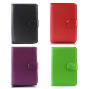 Wallet Leather Case Pouch Cover for Sony PRS T1 PRST1 eReader eBook Reader