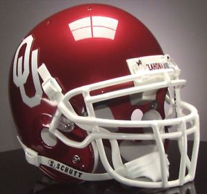 Oklahoma Sooners Helmet Decals