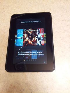 Kindle Fire HD 16GB Wi Fi 7" Black X43Z60 Tablet eBook Reader 848719003789