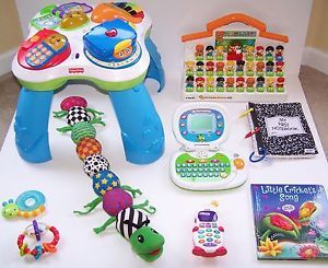 Toy Lot Baby Toddler Vtech Leap Frog Lamaze Fisher Price  educational  