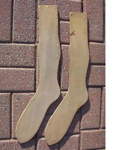 Antique Wooden Stocking Stretchers Wool Sock Forms Excellent w W