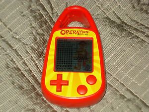 Operation Hasbro Electronic Handheld LCD Arcade Video Game Keychain Works 100
