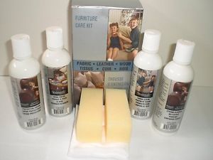 Stainsafe Furniture Care Kit for Fabric Leather and Wood New