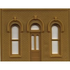Woodland Scenics 90101 O Scale DPM Street Dock Level Walls 2 w Arched Entry