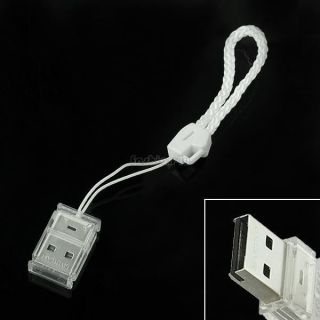 USB 2 0 TF T Flash Micro SD Memory Card Reader Adapter Writer with Rope