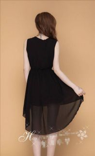Retro Elegant Women's Chiffon Casual Paillette Shoulder Slim Mini Vest Dress