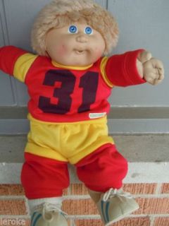 Cabbage Patch Kid's  boy Doll 1978 1982 Coleco Appalachia Blue Eye Boy 31
