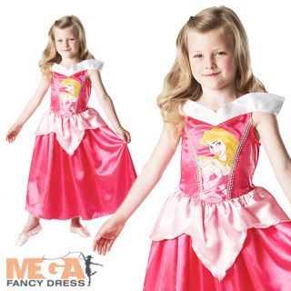 Sleeping Beauty Classic Disney Princess Aurora Fancy Dress Girls Child Costume