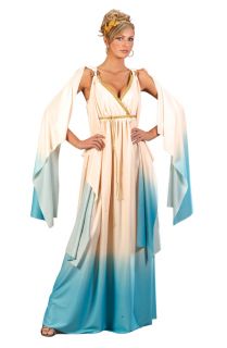 Atlantis Greek Goddess Toga Adult Womens Costume Medieval Sexy Dress Halloween