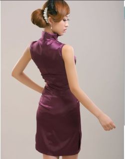 Fashion Chinese Women's Mini Dress Cheongsam s XXL