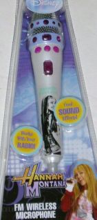 Hannah Montana FM Wireless Microphone Light Up Antenna