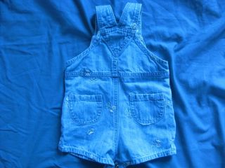 First Year Baby Girls Summer Clothes Lot 0 12 Months Overalls Swimsuit OSU