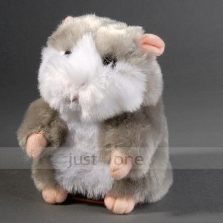 Creative Funny Cute Gift for Kids Child Mimicry Pet Plush Talking Swing Hamster
