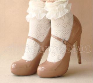 New Fashion Women's Ladies Princes Vintage Lace Ruffle Frilly Ankle Socks