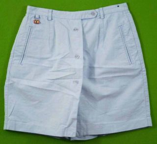 Liz Claiborne Golf Sz 10 Womens Blue Shorts Skort Skirts Shorts NQ4