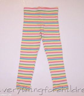 Girls Gymboree Happy Rainbow Leggings 3T Stripe
