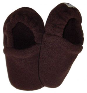 New Toddler Kids No Slip Soft Sole Fleece Slipper Shoes Sizes 4 to 10