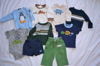 Baby Boy Clothes 6 12 Months Month Fall Winter Huge Lot Old Navy Gap Gymboree