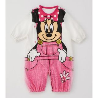 Infant Toddler Girl Boy Mickey Minnie Mouse One Piece Jumpsuit Romper Pick