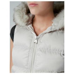 New Womens European Fashion Stitching Thicker Cotton Waistcoat Vest Jacket B422