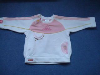 Adidas Fisher Price Girls Play Track Suit Jogging Suit Baby Kids Toy Sport 2 New