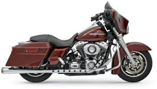 Covingtons Hot Rod True Duals Crossover Exhaust System Chrome Harley Davidson