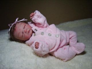 Reborn Micro Preemie Baby Girl