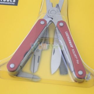 New Leatherman 831188 Survival Squirt PS4 Keychain Multi Tool Pliers Knife Y661