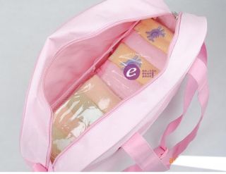3 Colors Multi Function Baby Nappy Diaper Bag Mummy Mama Changing Handbag Brown
