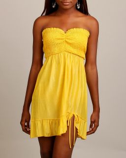 Sexy Strapless w Back Tie Party Club Cruise Beach Dress Cover Up in 5 Colors