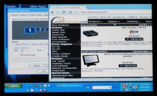 VM70 7" TFT LCD Touchscreen Car PC Desk VGA Monitor