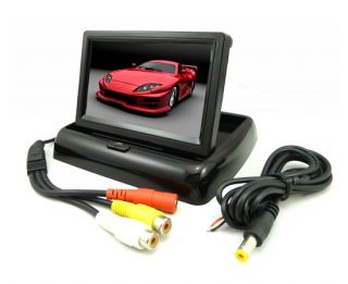4 3" TFT Car Rear View Monitor Folding Style 2 4G Wireless Camera Night Vision