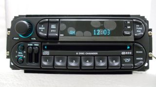 New Jeep Grand Cherokee Wrangle Liberty Radio Disc 6 Changer CD Player 02 03 04